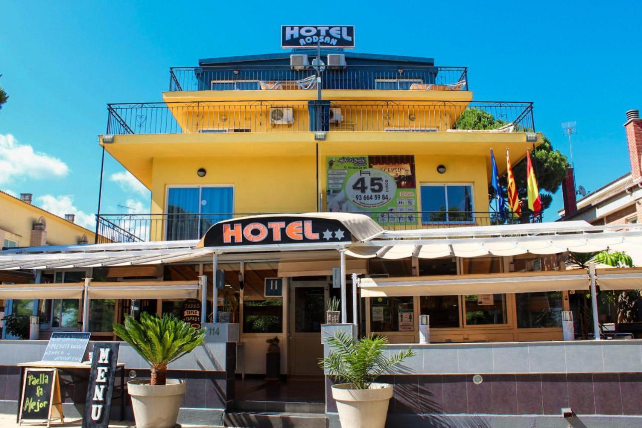 Hotel Rodsan Suizo Castelldefels Esterno foto